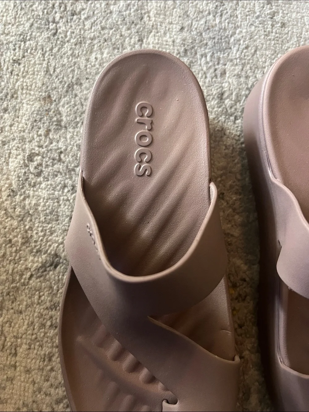 Crocs Getaway Platform Sandal Truffle 7